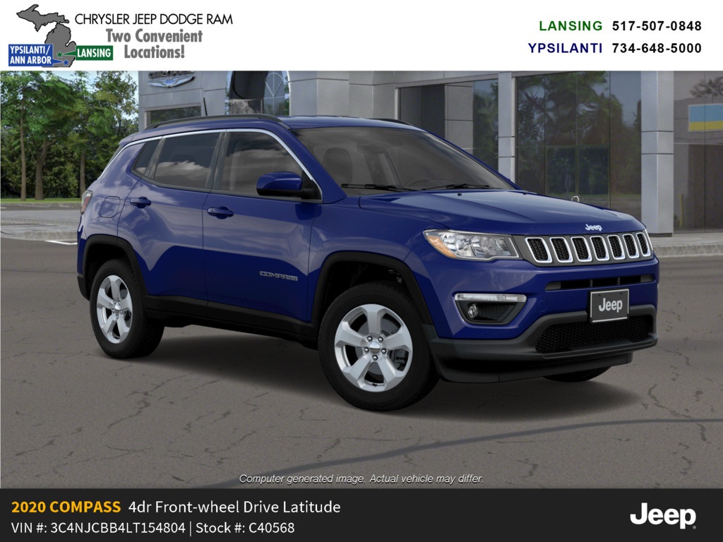 New 2020 Jeep Compass C40568 Cueter Chrysler Jeep Dodge